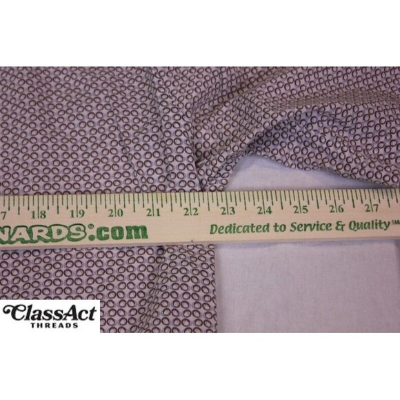 Bugatchi Shirt Mens Brown Button Up Geometric Short Sleeve Sz M - Picture 4 of 8